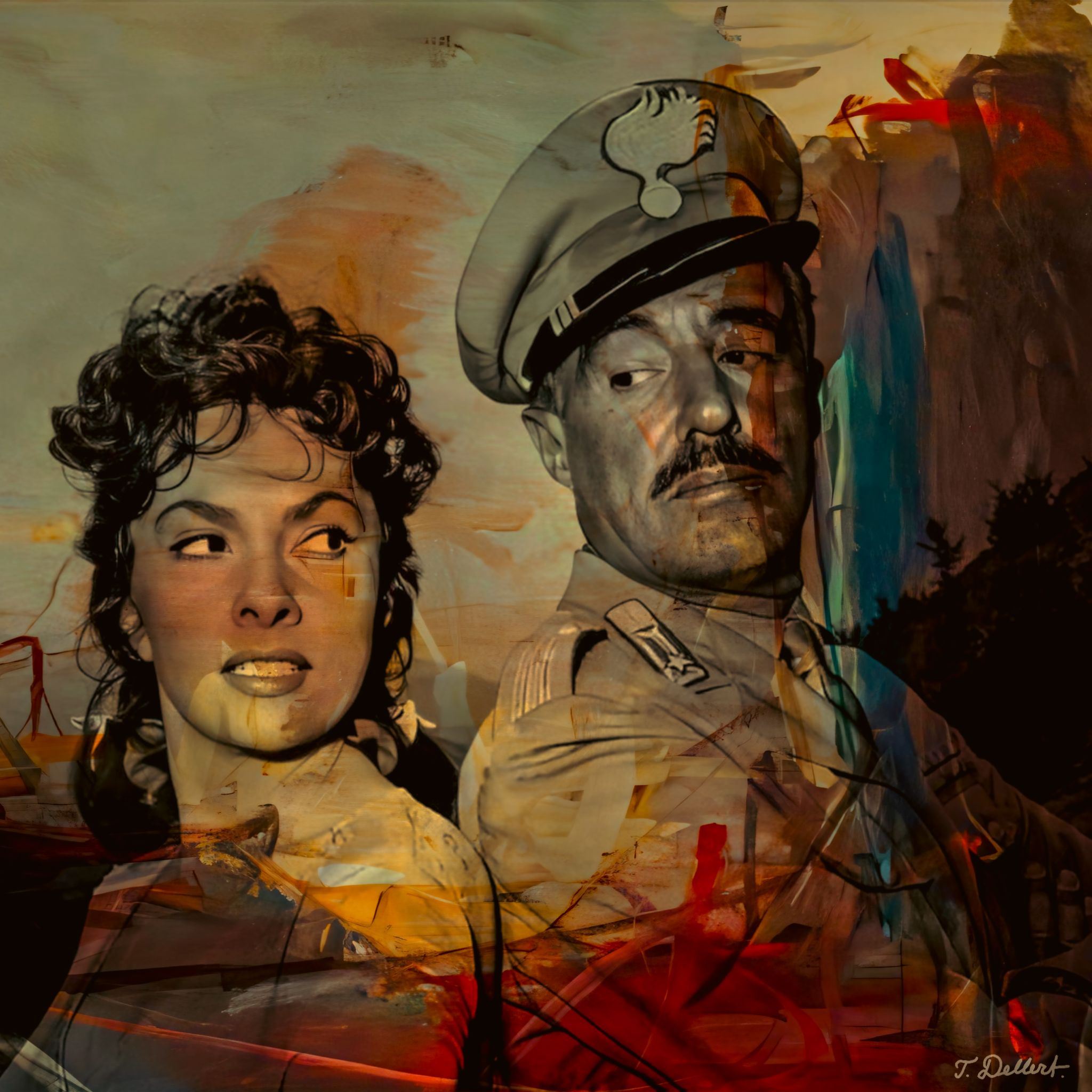 Lollobrigida and De Sica copy